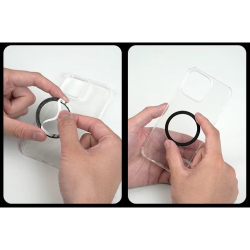 Крепление для телефона на шею грудь 2в1 MagSafe iPhone Telesin MNM-002-B