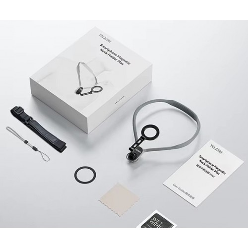 Крепление для телефона на шею грудь 2в1 MagSafe iPhone Telesin MNM-002-B