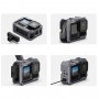 Рамка GoPro 13-9 алюмінієва з підтримкою магнітної зарядки Telesin S6-FMS-15-TGP