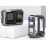 Рамка GoPro 13-9 алюмінієва з підтримкою магнітної зарядки Telesin S6-FMS-15-TGP