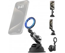 Suport cu ventuză MagSafe Telesin P3-SUS-02 pentru telefon