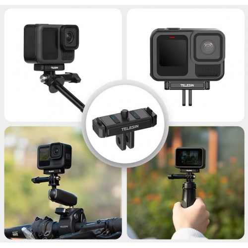 Кріплення GoPro 13 швидкознімне магнітне Telesin S7-JBK-08-TGP
