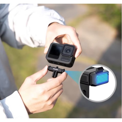Кріплення GoPro 13 швидкознімне магнітне Telesin S7-JBK-08-TGP