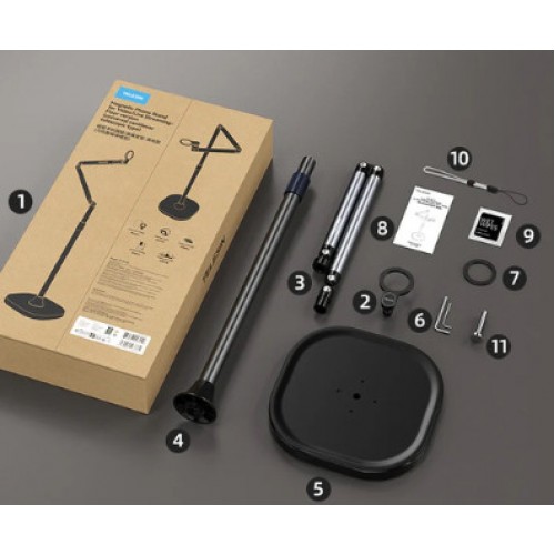 Стійка телефону для зйомки над столом магнітна MagSafe Telesin P3-FS-01
