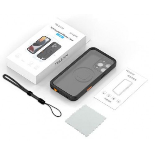 Чохол водонепроникний iPhone 16 Pro Max IP68 2м MagSafe Telesin P4-WTP-05