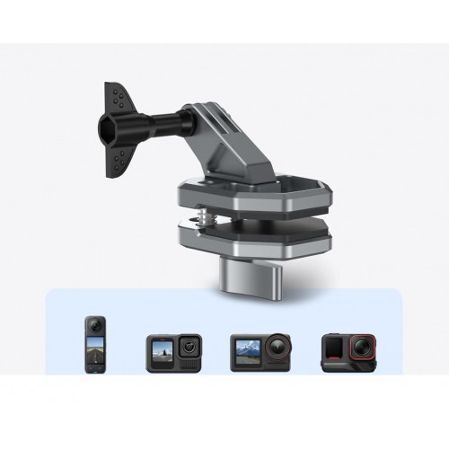 Кріплення Insta360 на вітрове скло мотоцикла Telesin S3-EAK-03