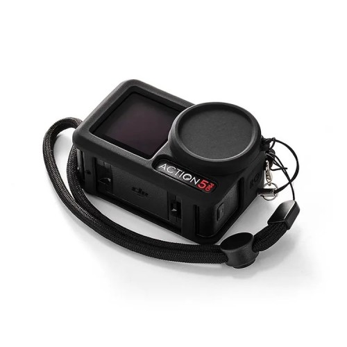 Чехол силиконовый DJI Action 5 Pro защитный с колпачком AC Prof 4893