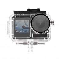 Аквабокс DJI Action 5 Pro/4/3 30м с крепление для фонаря AC Prof 4895