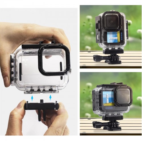 Аквабокс GoPro 13-9 быстросъемный вертикальный/горизонтальный AC Prof GP-CASE-V1