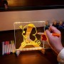 3d дошка-планшет для малювання 15x15см нічник AC Prof 4915
