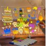 3d дошка-планшет для малювання 30x20см нічник AC Prof 4921