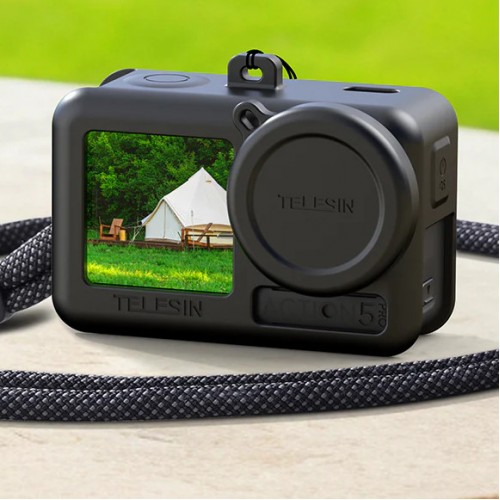 Силіконовий чохол DJl Action 5 Pro/4/3 з ковпачком Telesin S6-PTC-011-TDJ