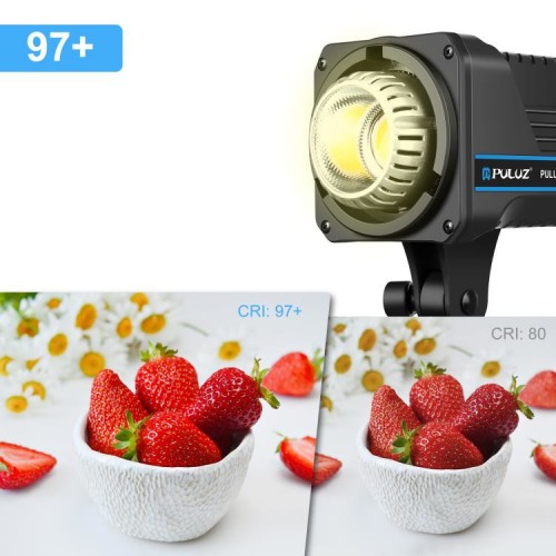 Постійне світло 120Вт Bi-Color CRI 97+ 2700K-6500K Puluz PU3061EU