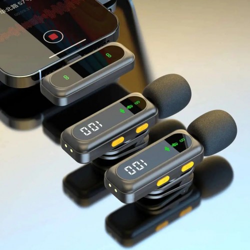 Микрофон беспроводной двойной Type-C iPhone 16/15 Android Xiaomi J21