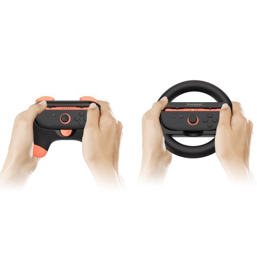 Тримач для джойконів Switch 2 кермо+геймпад 4в1 Dobe TNS-5110