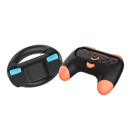 Тримач для джойконів Switch 2 кермо+геймпад 4в1 Dobe TNS-5110