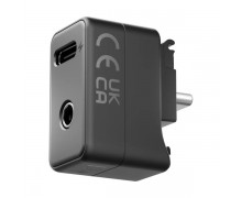Adaptor invizibil pentru microfon Insta360 CINSBAHK, X5 și X4 Air