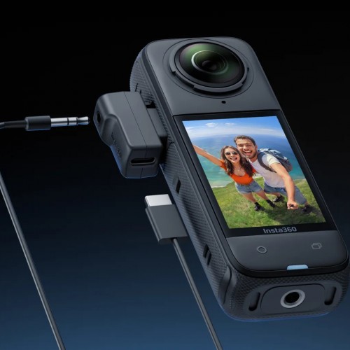 Адаптер мікрофона Insta360 X4 невидимий Insta360 CINSBBMC