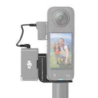 Кріплення для DJI Mic 2 на Insta360 X4/X3/X2 невидиме Cynova C-X4-CS02