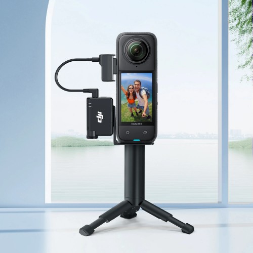 Кріплення для DJI Mic Mini на Insta360 X4/X3/X2 невидиме Cynova C-X4-CS03