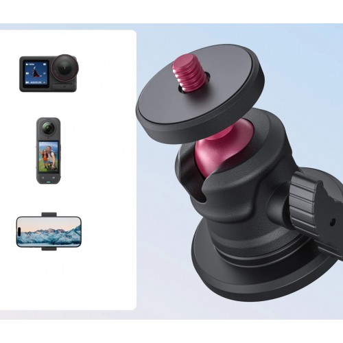 Магнітний тримач для екшн-камери GoPro DJI Insta360 Telesin S7-JBK-12