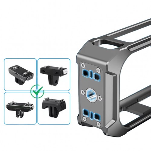 Рамка Insta360 X5 алюмінієва з швидкознімним кріпленням AC Prof X5-7