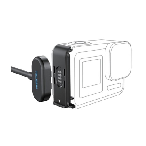 Дверцята акумулятору магнітна зарядка GoPro 13-9 вологостійка Telesin S6-CLC-01-TGP