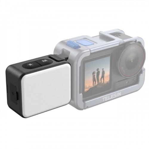Накамерне світло для Action 5 Pro/4/3 швидкознімний IPX5 CRI 95+ Telesin S5-BGD-08-TDJ