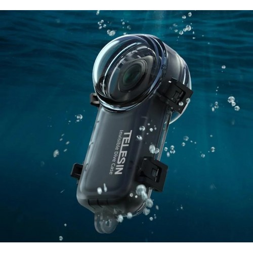 Аквабокс Insta360 X4 захисний бокс 50м Telesin S4-WTP-08-TIS