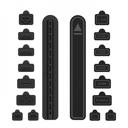 Заглушки пилозахист портів PS5 Pro/Slim/Fat Dobe TP5-35155B