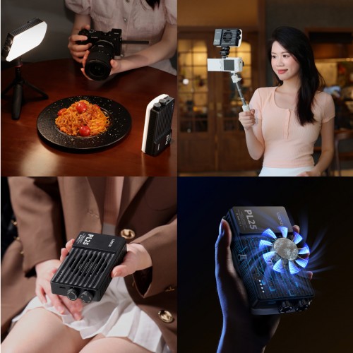 Накамерне світло 25Вт з розсіювачем CRI 96+ 2700-6500К Ulanzi PL25