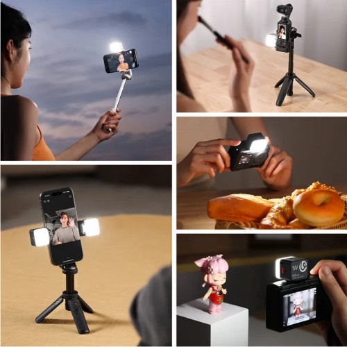 Міні накамерне світло з розсіювачем 5600К CRI 95+ білий Ulanzi DG01