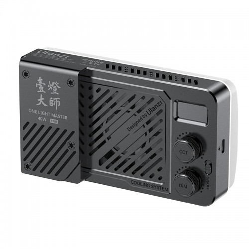 Накамерне світло надпотужне 40Вт RGB із розсіювачем CRI 96+ 2700-6500К Ulanzi LM-P40RGB
