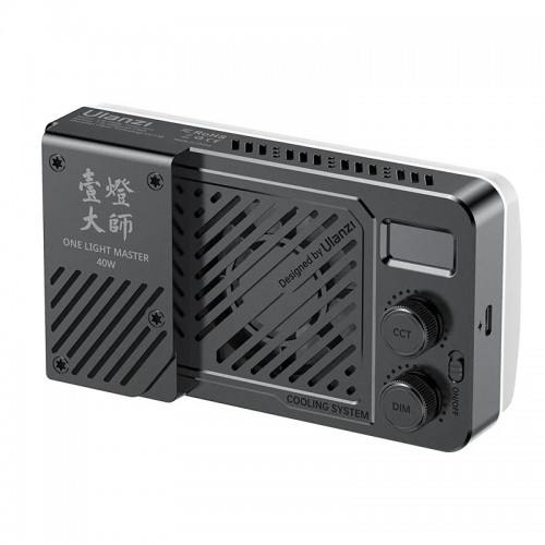 Накамерне світло надпотужне 40Вт Bi-Color із розсіювачем CRI 96+ 2700-6500К Ulanzi LM-P40Bi