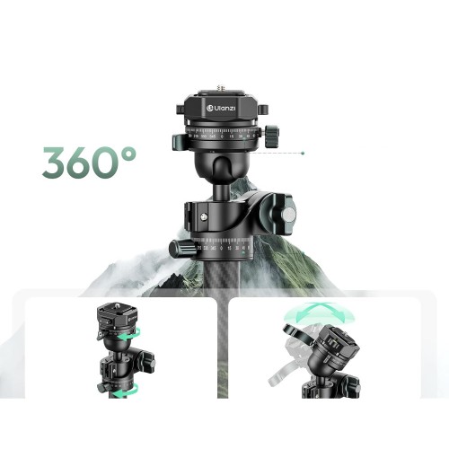 Штатив горизонтальний карбоновий із вільною центральною штангою 41-184см Ulanzi GlideGo JJ05