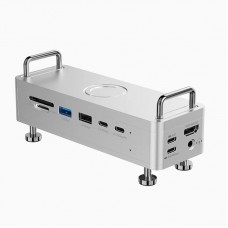 Концентратор медіа хаб з підтримкою NVMe SSD HDMI 4K Type-C PD3.0 100Вт Ulanzi QT03 Концентратор медіа хаб з підтримкою NVMe SSD HDMI 4K Type-C PD3.0 100Вт Ulanzi QT03