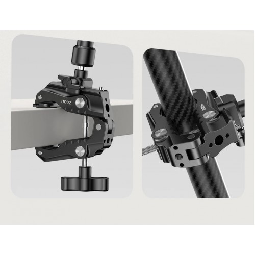 Шарнірне кріплення краб для додаткового обладнання Magic Arm Ulanzi HD02