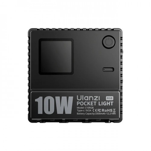 Накамерне світло 10Вт RGB із розсіювачем 1800-9000К Ulanzi C10RGB