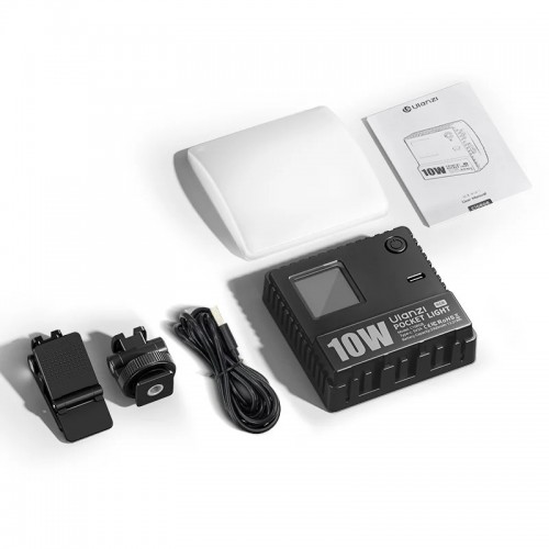 Накамерне світло 10Вт RGB із розсіювачем 1800-9000К Ulanzi C10RGB