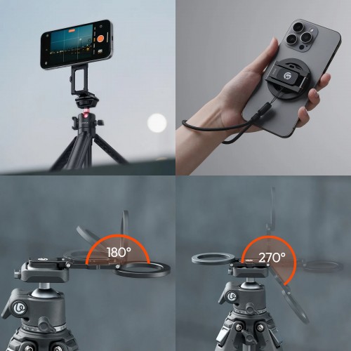 Магнит-держатель для телефона MagSafe с быстросъемной платформой Uka Ulanzi MA50