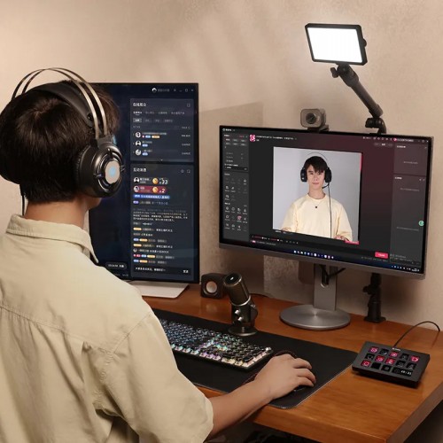 Контролер для стриму візуальна клавіатура/панель/хаб Stream Deck Dock Ulanzi D200H