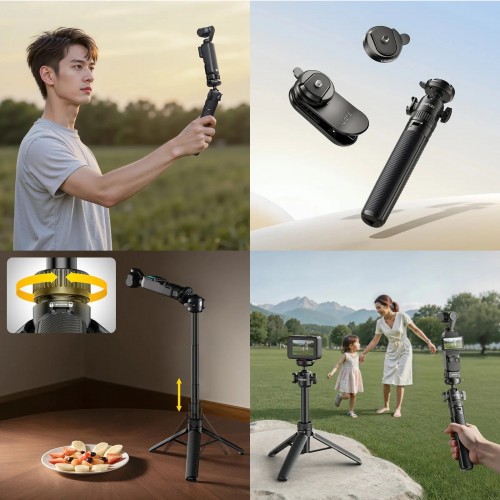 Штатив для екшн-камери телефону зі швидкознімною платформою Cka 21-62см Ulanzi MT90