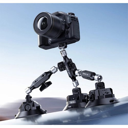 Присоска с усиленным Magic Arm для камер до 3кг с возможностью объединения нескольких Ulanzi TB15