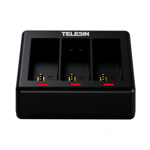 Акумулятори та зарядка для GoPro 13 Telesin S0-ECB-07-TGP