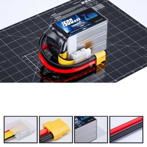 Акумулятор Zeee 22.2V 120C 1500mah 6S RC Lipo XT60