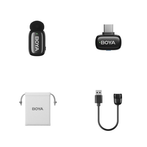 Microfon wireless mini pentru telefon Type-C Boya Mini-17