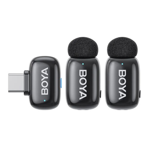 Микрофон двойной беспроводной мини для телефона Type-C Boya Mini-23