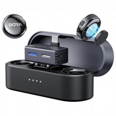 Мікрофон подвійний бездротовий з ШІ у кейсі для телефону/камери Type-C Boya BOYALINK 3-02