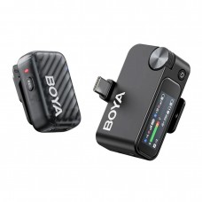 Мікрофон бездротовий / рекордер з ШІ шумозаглушенням для телефону камери Type-C BOYAMIC 2-03