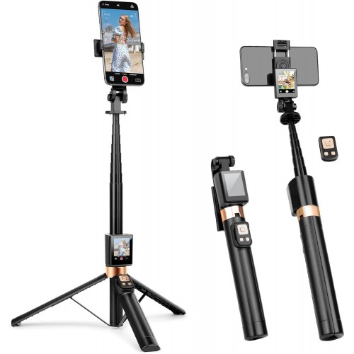 Штатив для телефону з селфі дисплеєм для зйомки стрімів 44-175 AC Prof CL07